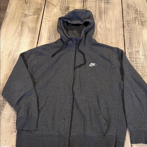 Nike Other - Nike Charcoal Full-Zip Hoodie